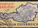 Austria - 1965 - Maps - 1,50 S - Multicolor - Austria, Map - Scott 756 - Map Of Autriche with Postal Zone Numbers - 0